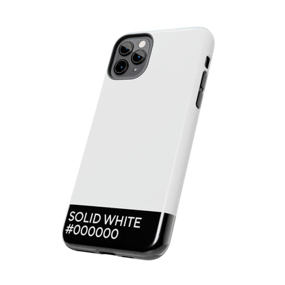 Solid White Phone Case