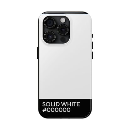 Solid White Phone Case