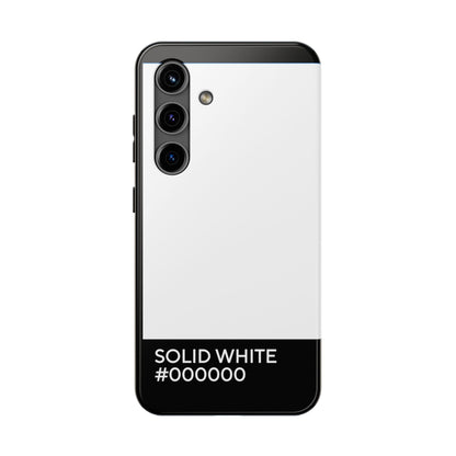 Solid White Phone Case