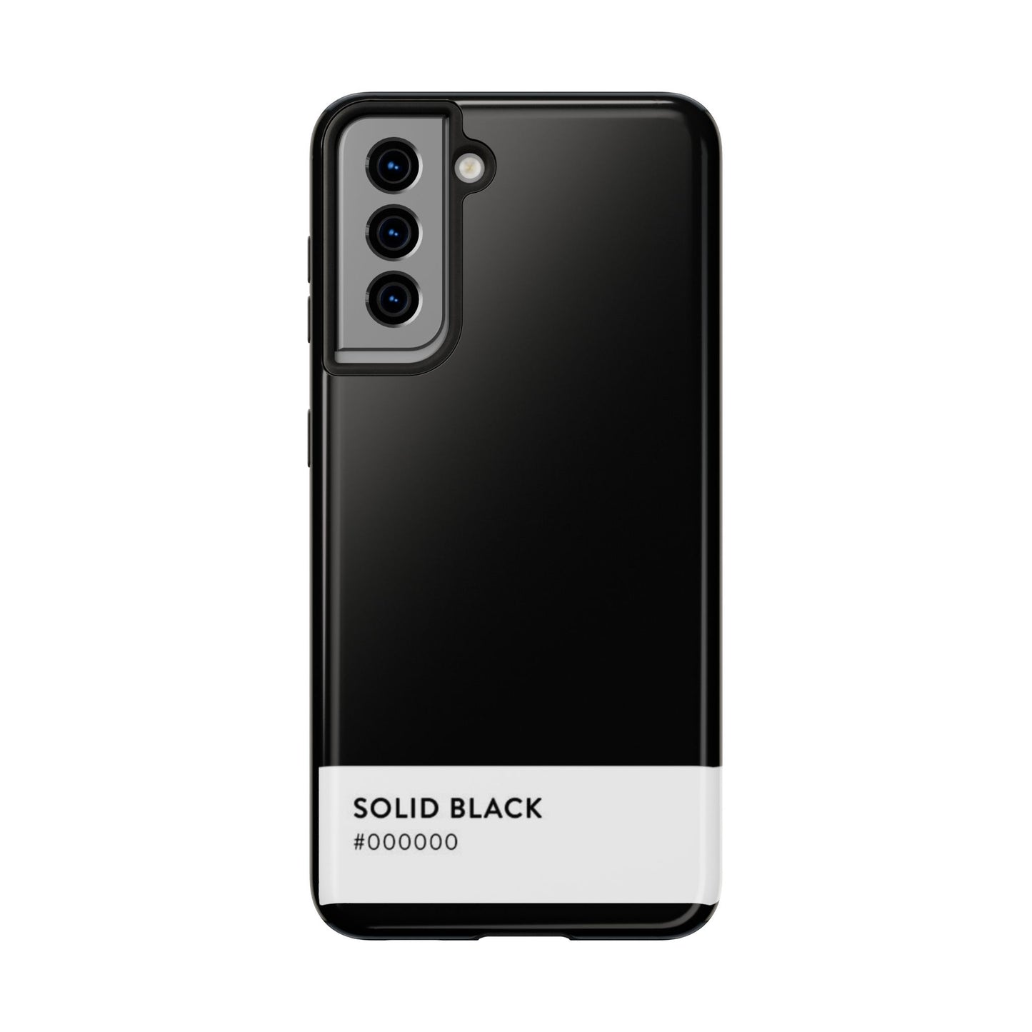 Solid Black Phone Case