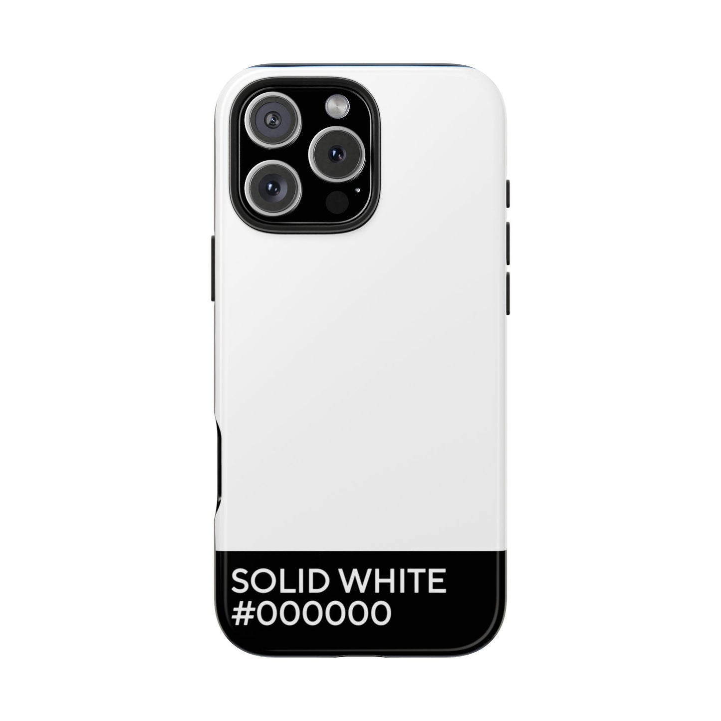 Solid White Phone Case