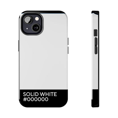 Solid White Phone Case