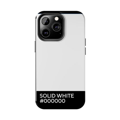 Solid White Phone Case