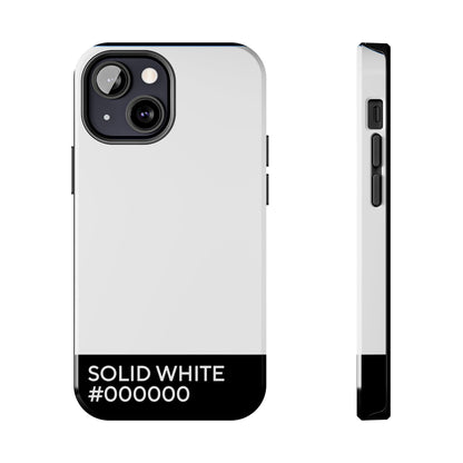 Solid White Phone Case