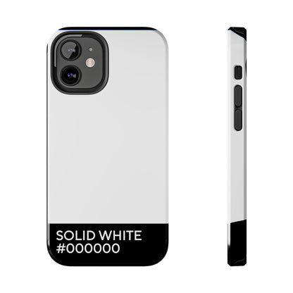 Solid White Phone Case