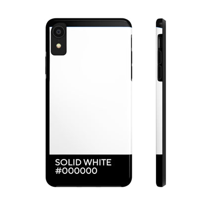 Solid White Phone Case