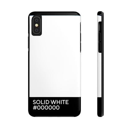 Solid White Phone Case