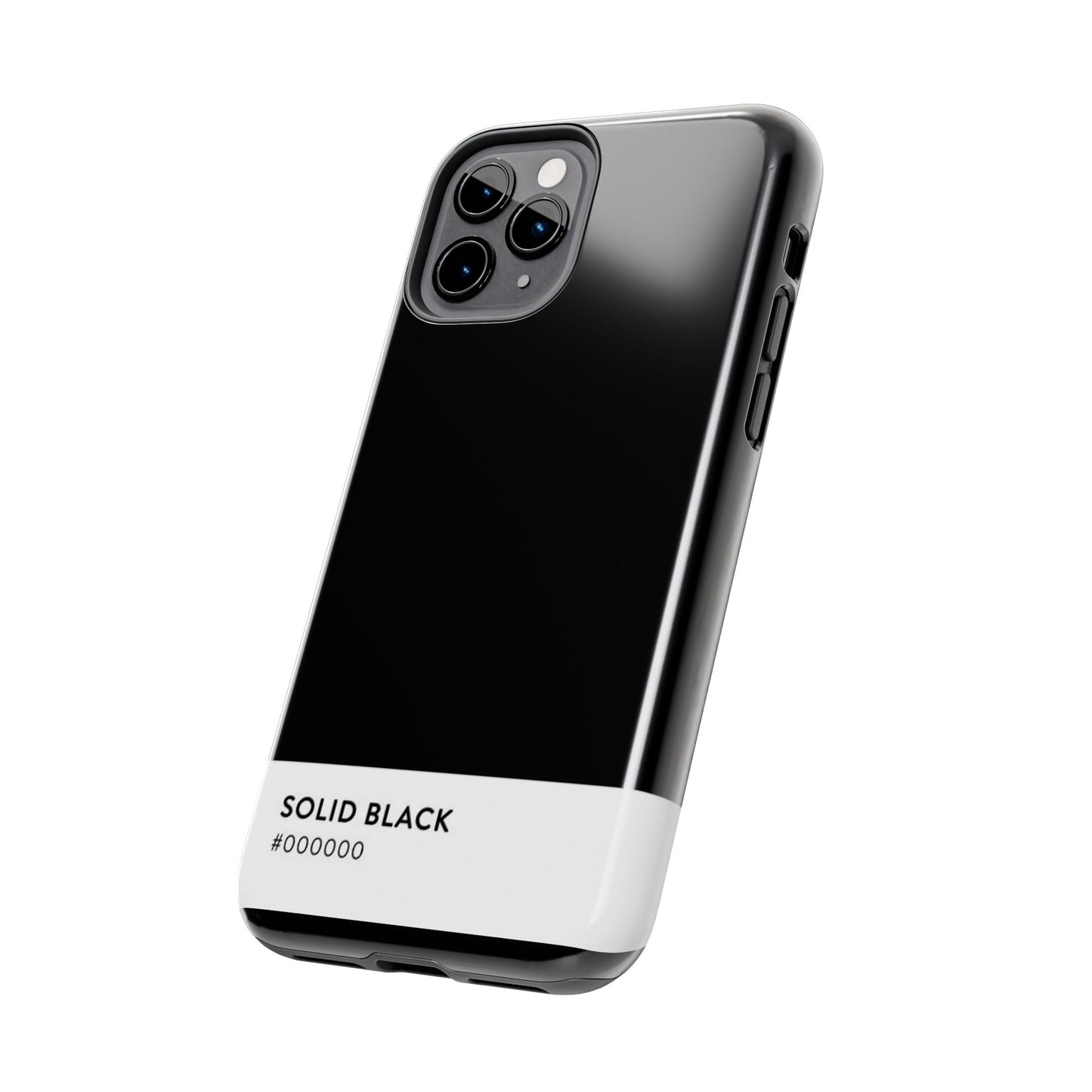 Solid Black Phone Case