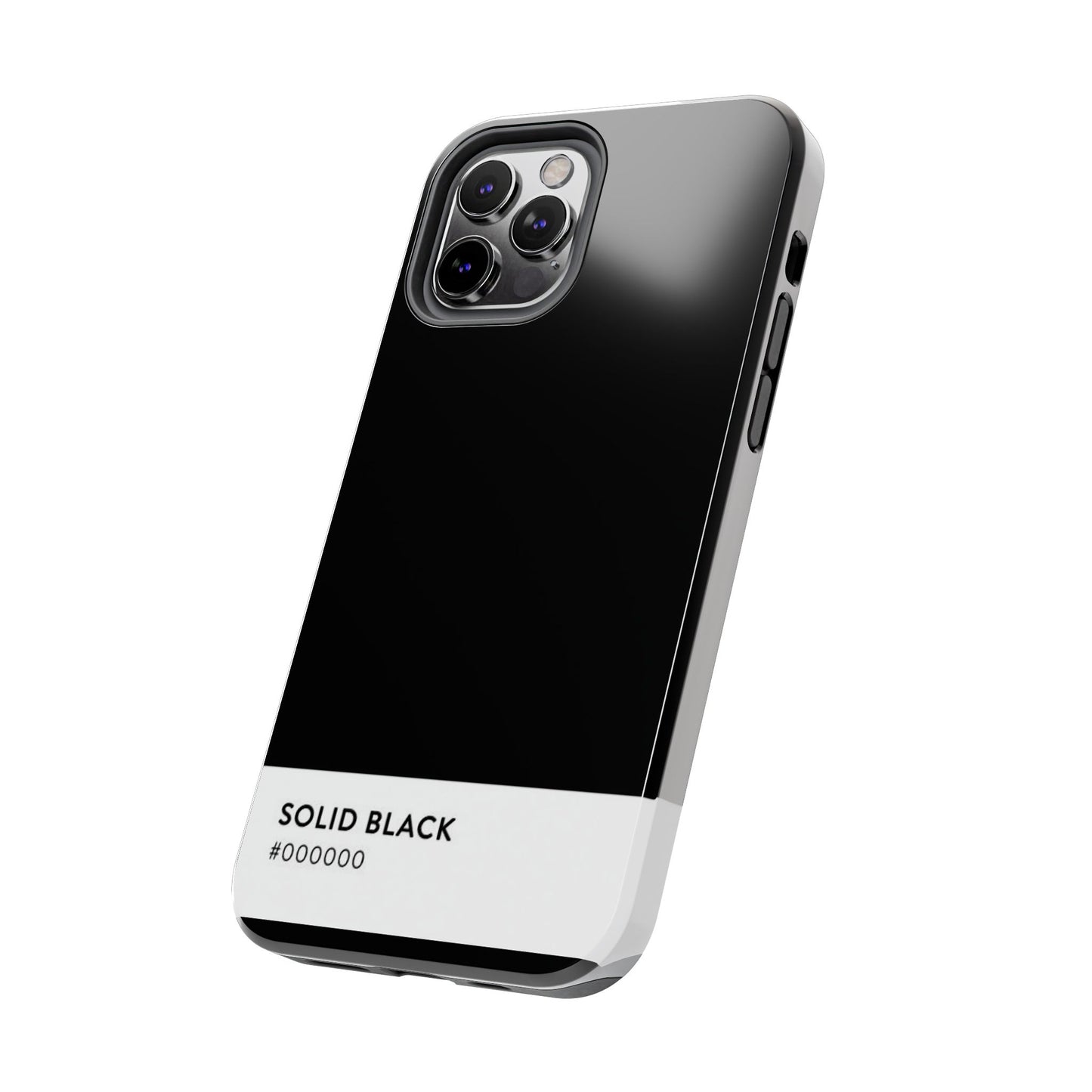 Solid Black Phone Case