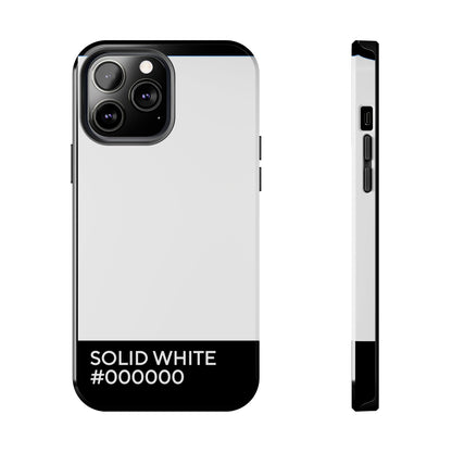 Solid White Phone Case