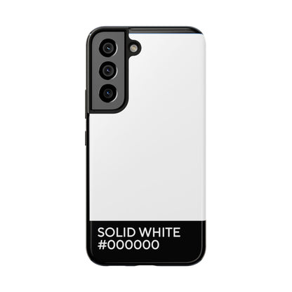 Solid White Phone Case