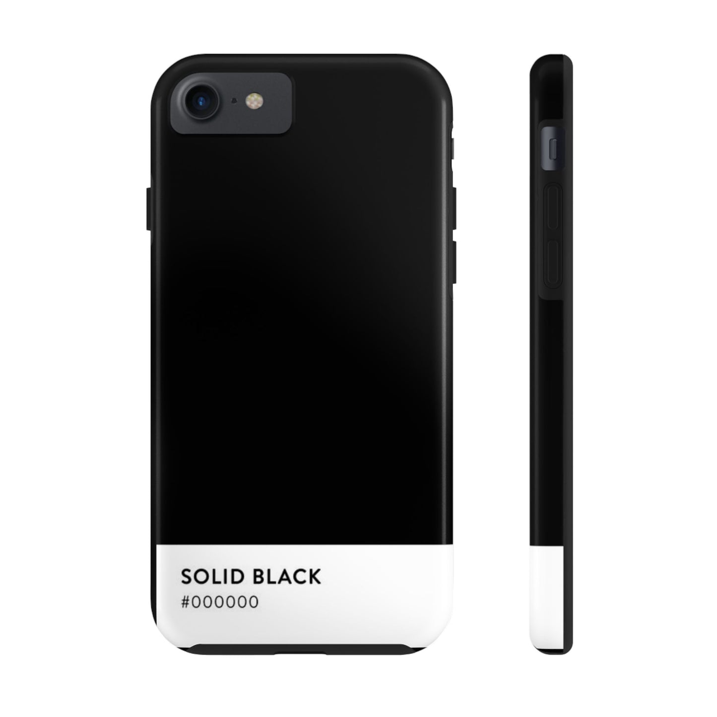 Solid Black Phone Case