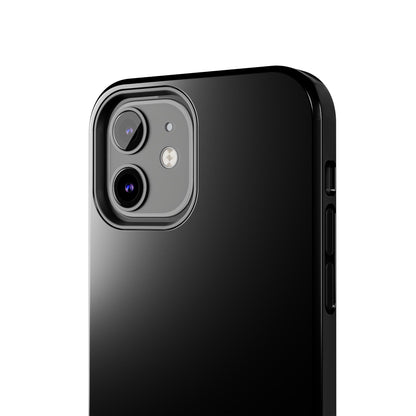 Solid Black Phone Case