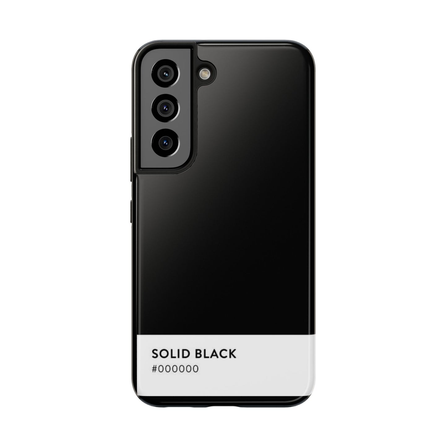 Solid Black Phone Case