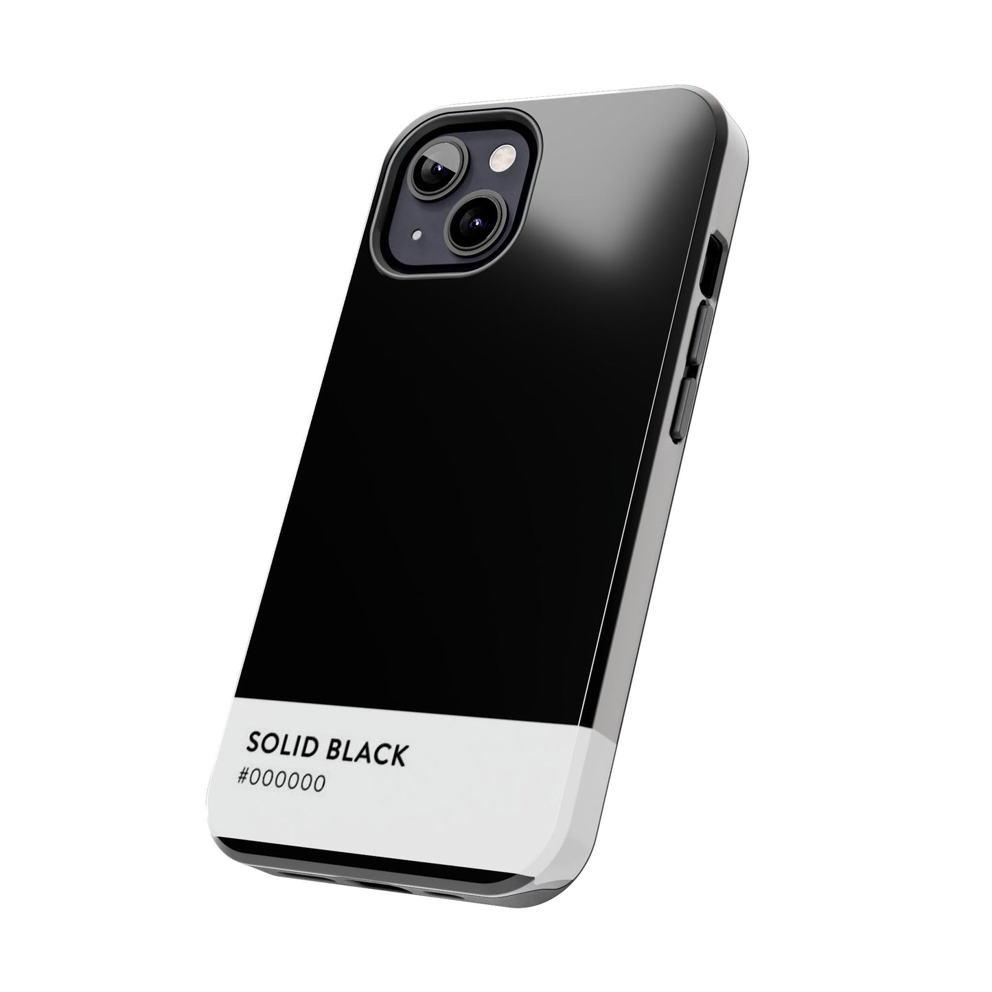 Solid Black Phone Case