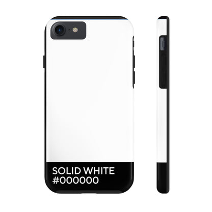 Solid White Phone Case