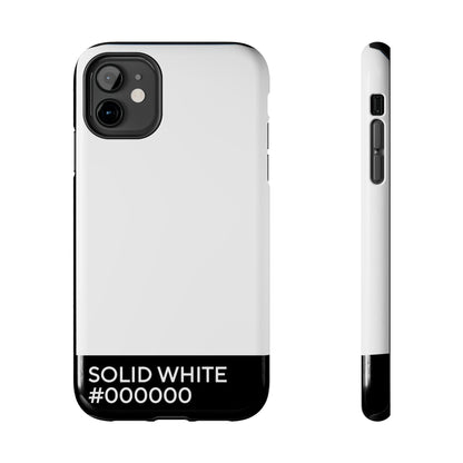 Solid White Phone Case