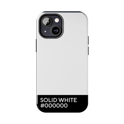 Solid White Phone Case