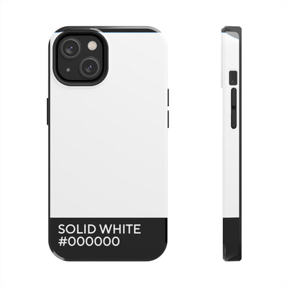 Solid White Phone Case