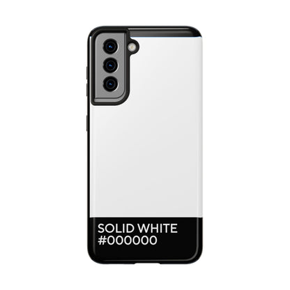 Solid White Phone Case